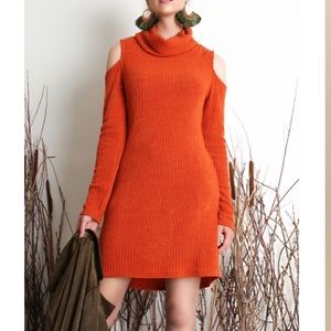 ✨Cold Shoulder Dress